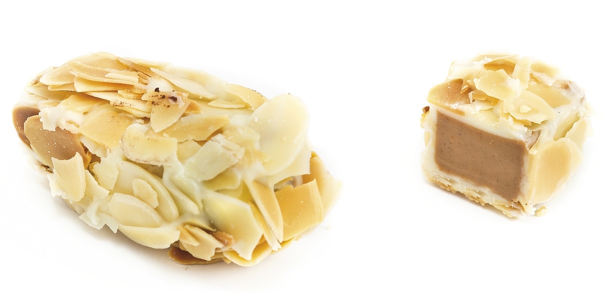 Spezialtrüffel Mandel- weisse Schokolade