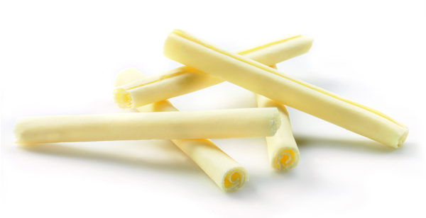 Schokoladen Sticks "weiß"