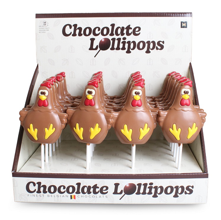 Schokoladen-Lollie "Hühnchen"   